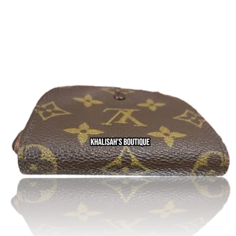 Very Rare! LOUIS VUITTON Collectible Wallet Coin Case LV Monogram Compact Holder - Picture 3 of 11